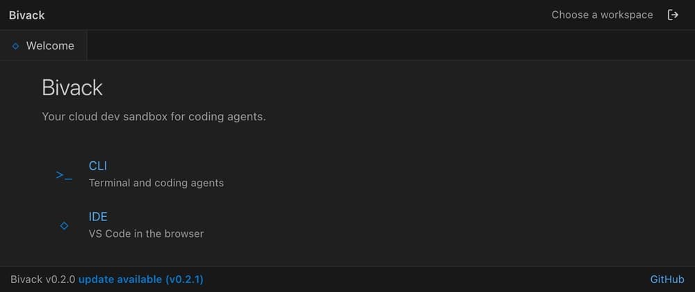 Building Bivack: A Cloud Dev Sandbox for Coding Agents on AWS Lambda MicroVMs