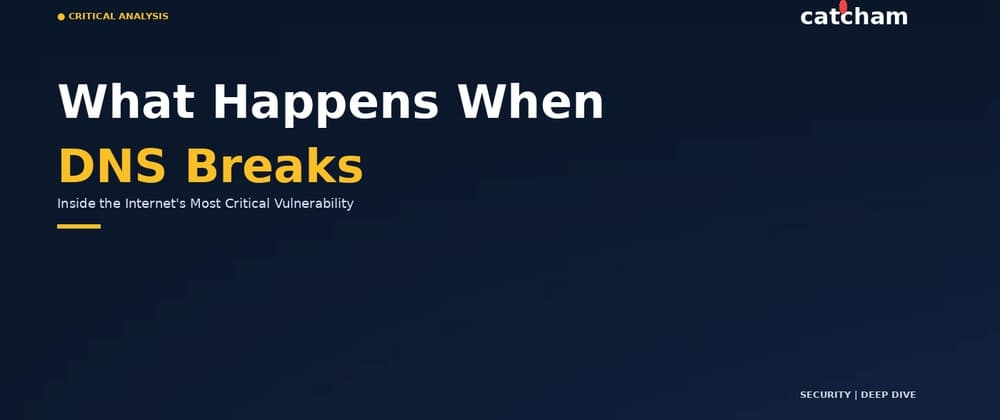 What Happens When DNS Breaks: Inside the Internet's Most Critical Vulnerability