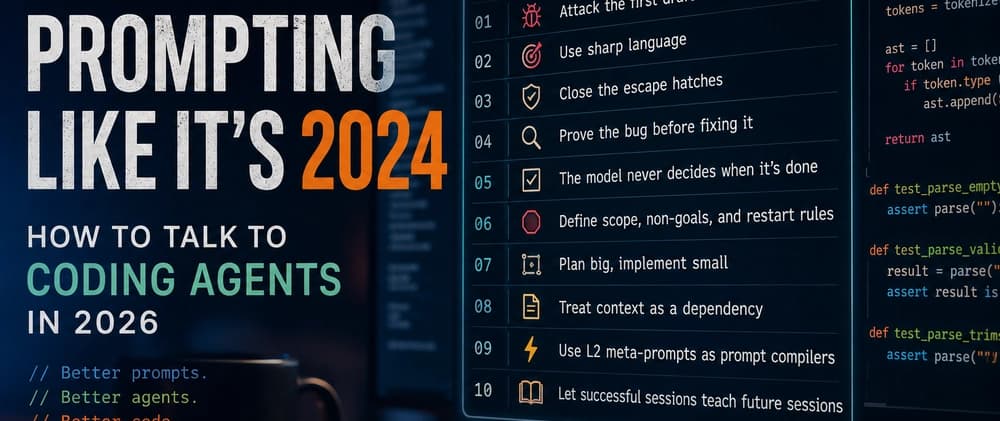 Stop Prompting Like It's 2024