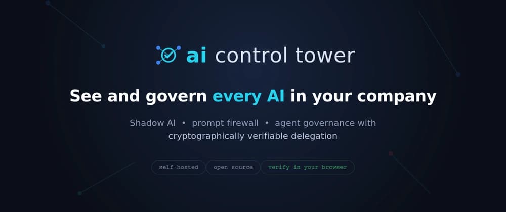 Why 'monitoring' isn't enough for AI agents — and how I made delegation cryptographically verifiable