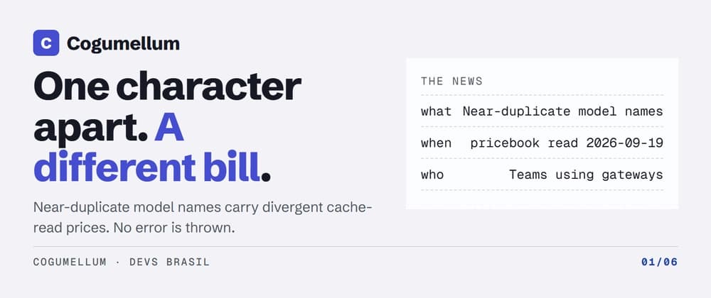 Near-Duplicate Model Strings Are Quietly Changing Your Bill