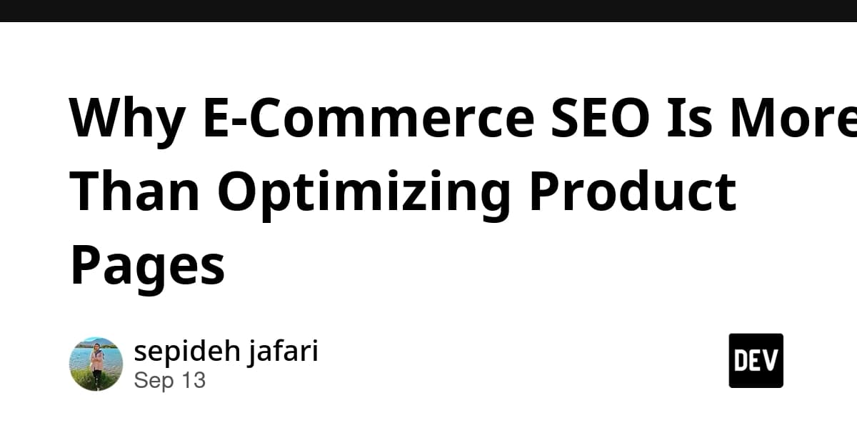 Why E-Commerce SEO Is More Than Optimizing Product Pages
